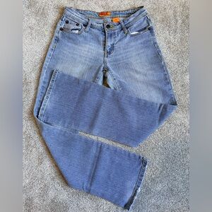 Y2k Vintage Zana Di Straight Leg Jeans | Size 7 | Light Wash